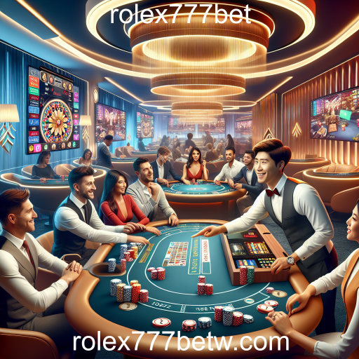 Descubra o Cassino ao Vivo no Rolex777bet: Uma Experiência Inigualável