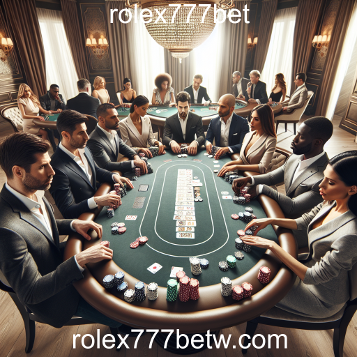 Explorando o Mundo do Pôquer no rolex777bet